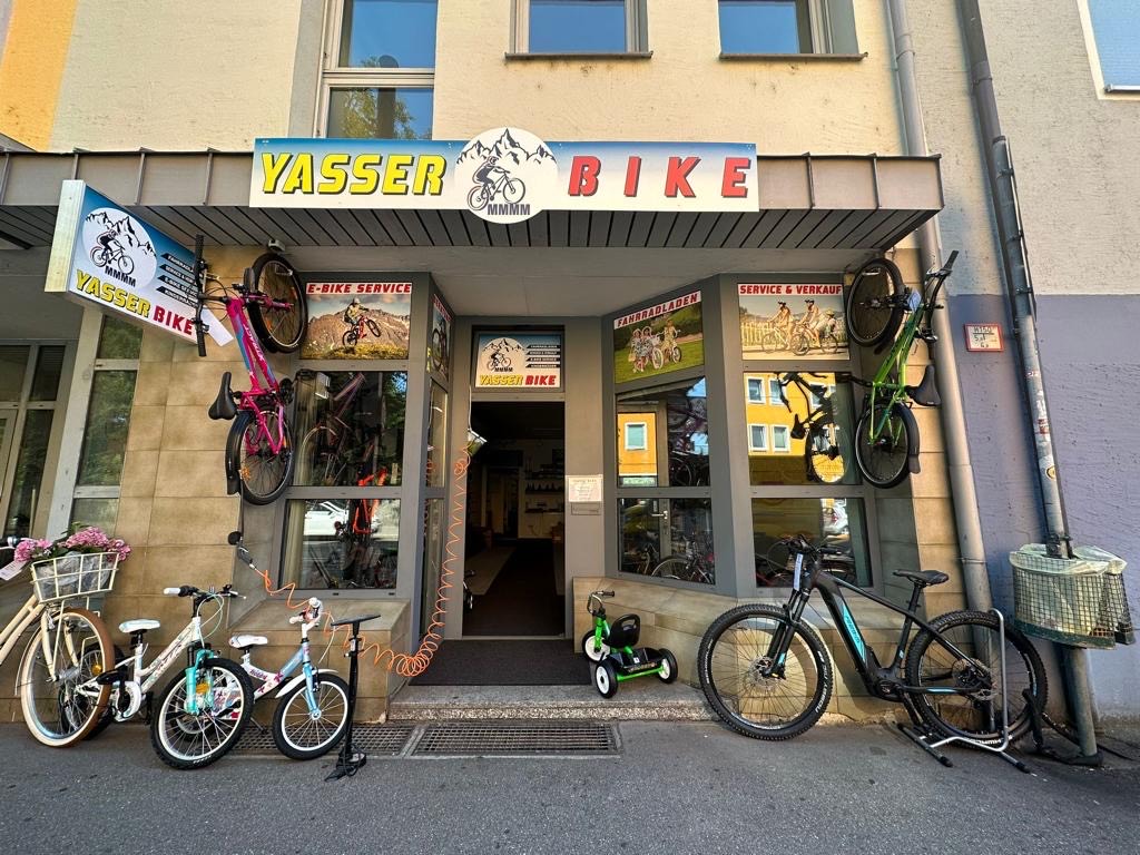Innenansicht des Fahrradladens 1