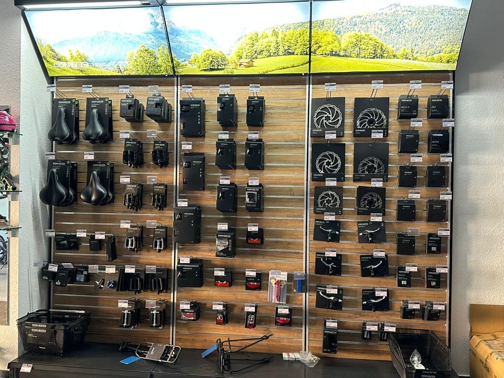 Innenansicht des Fahrradladens 2